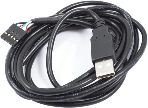 Aqua Computer USB išorinis – USB vidinis, 2m, juodas (53210)