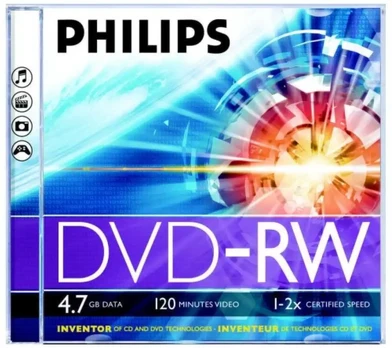 DVD-RW 4.7GB x2 Jewel case