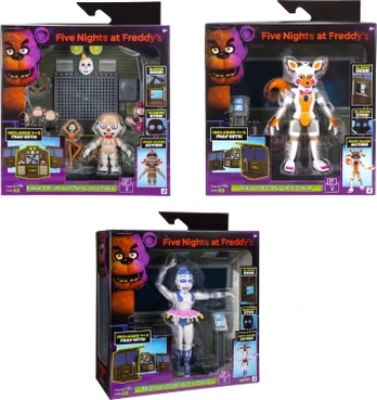 Fnaf Five Nights at Freddy's- Core Figure Set Pack (FNF0019-3)