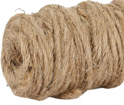 Virvė džiutinė iš džiuto, džiutas, 8mm/250g, 40m