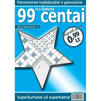 Kryžiažodžių žurnalas 99 CENTAI