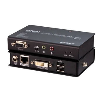 Aten | CE611 Mini USB DVI HDBaseT KVM Extender, 1920 x 1200@100m