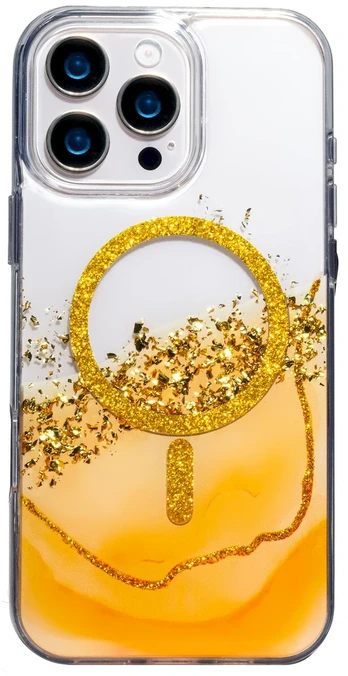 Dėklas Mocco Epoxy Mag Back Case for Apple iPhone 16