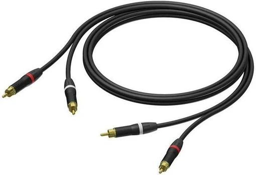 PROCAB PRA800/1 cable, 2x RCA (M) (1m)
