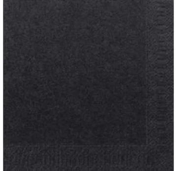 Multi Serviet Duni 33x33 cm 3-lag Sort,125 stk/pk