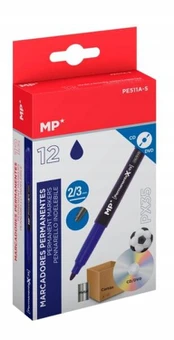Permanentinis markeris, 1 vnt., mėlynas