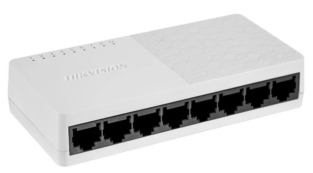 Hikvision 8 prievadų komutatorius DS-3E0508D-O
