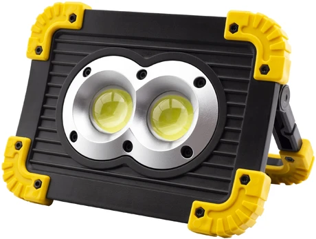 Įkraunamas prožektorius ENTAC 6W+1W Worklight 240lm