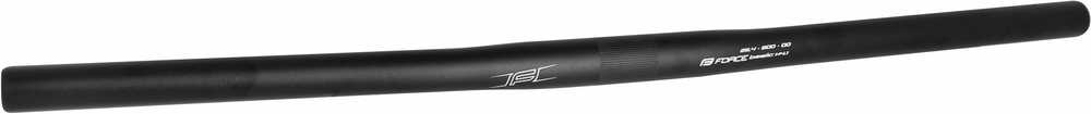 Force BASIC H4.1 straight 25,4/600mm Al,juodas matt