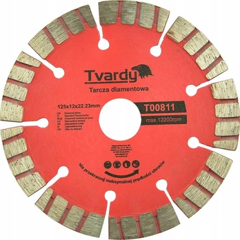 Tvardy Tarcza diamentowa segmentowa 125x12mm (100)