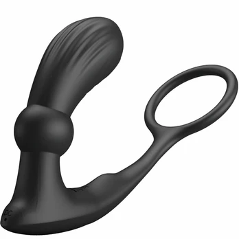 PRETTY LOVE - WARREN BLACK ANAL RING - VIBRATOR