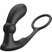 PRETTY LOVE - WARREN BLACK ANAL RING - VIBRATOR kaina