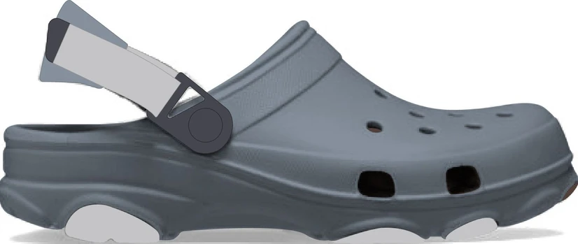 Crocs™ Classic All Terrain Clog Concrete - 39,5