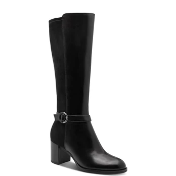 Auliniai moterims, Juoda, Boots