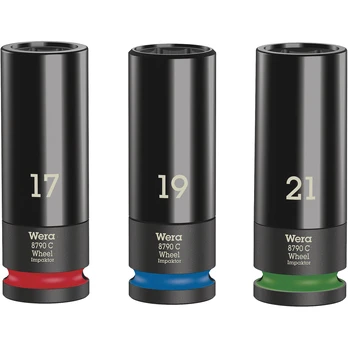 Wera 05004595001 impact socket Impact socket set Juodas