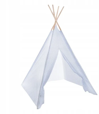 Atmosphera vaikiška palapinė Teepee, mėlyna
