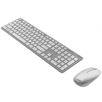 Asus W5000 Keyboard and Mouse Set Wireless US White
