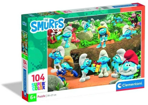 Dėlionė Clementoni The Smurfs puzzle 104pcs