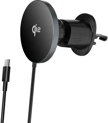 FoneKit Air Vent Mag 15 W magneettinen Qi2-latausteline autoon
