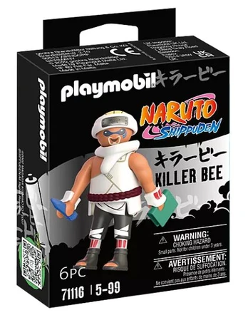Konstruktorius Playmobil Naruto Shippuden Killer Bee 71116, plastikas