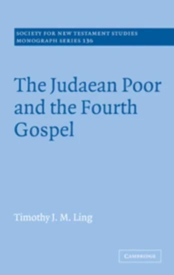 Judaean Poor and the Fourth Gospel
