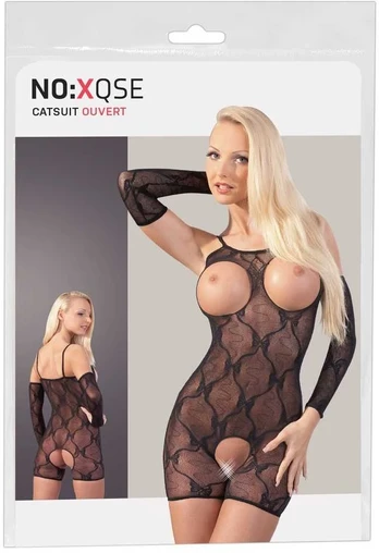 NO:XQSE Cycling Shorts Catsuit L/XL glaustinukė