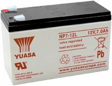 Akumuliatorius Yuasa (7Ah, 12V, F2, VRLA) kaina