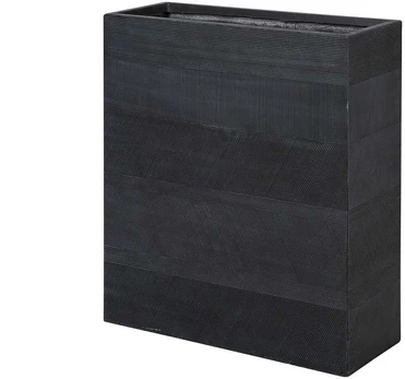 Beliani vazonas 80 x 30 x 92 cm juodas THIMENA Lumarko!