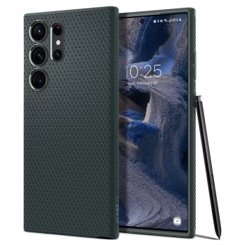 Dėklas Spigen LIQUID AIR GALAXY S23 ULTRA Žalias