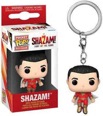 Funko raktų pakabukas Shazam! Shazam 4 cm figūrėlė