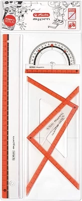 Herlitz geometrinis rinkinys iš 4 dalių My Pen
