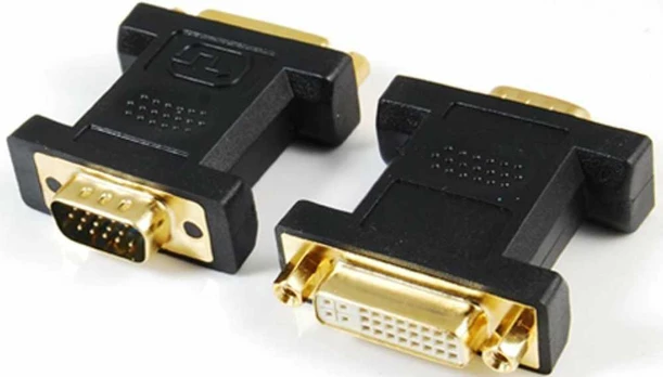 Fuj:tech DVI-naaras - VGA-uros -adapteri