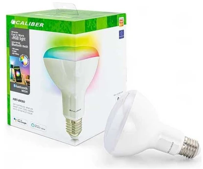 Caliber BR30 smart home LED-pære hvid/multicolor