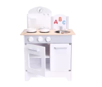 Small Wood - Play Kitchen - Grey (L40193) kaina
