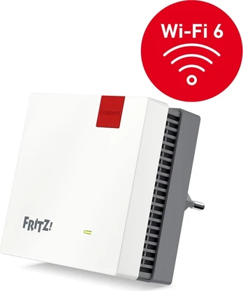 Maršrutizatorius Avm Computersysteme Vertriebs AVM FRITZ! Repeater 1200 AX - WiFi-ræk