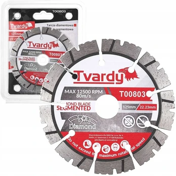 Tvardy Segmentuotas deimantinis diskas 125x12x22,23 mm (50 vnt.)