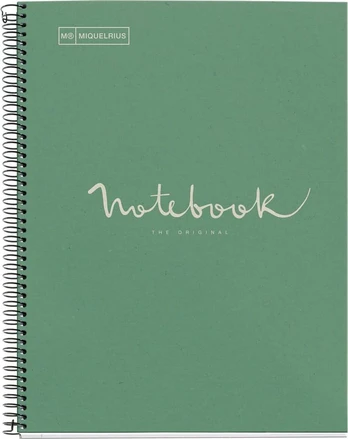 No Name MAUL A613551 writing notebook A4 80 sheets Green