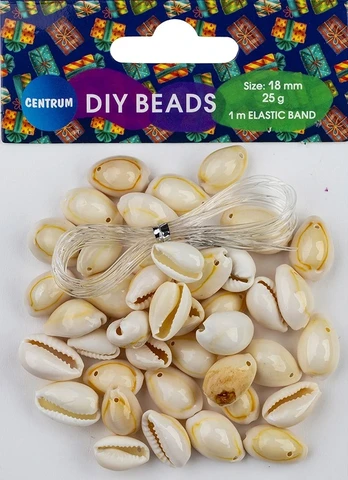 Karoliukų vėrimo rinkinys SHELLS, Centrum, 18mm, 25g