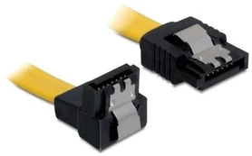 Delock SATA - SATA, 0.7 m, geltona (82814)