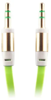 Garso kabelis Forever Universal AUX cable 3.5 Green