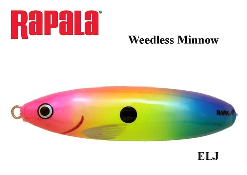 Žolinė blizgė Rapala Weedless Minnow ELJ 22 g