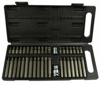 Geko Kpl.kluczy torx CRV 41el. plastikas box (10)