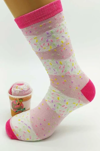 Kojinės moterims ledų puodelyje Ice cream socks 2, 36-41