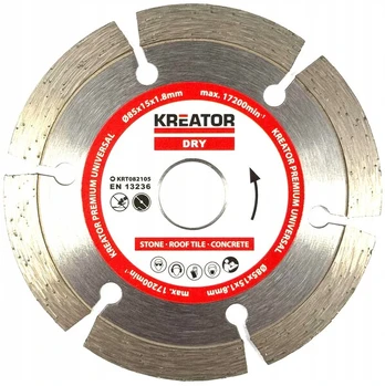 Kreator Deimantinis Segmentinis Diskas 85mm Betono Pjovimui
