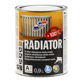 Dažai radiatoriams Rilak Radiator, balti, 0.9l