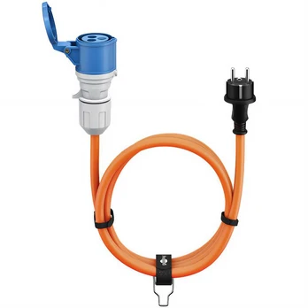 Adapteris kabelis Schuko 230V na CEE 16A 5 m
