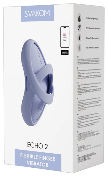 Svakom Echo 2 Sky Blue Vibratorius