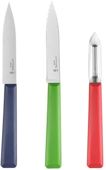 "Opinel Essentials Trio" virtuvinių peilių rinkinys
