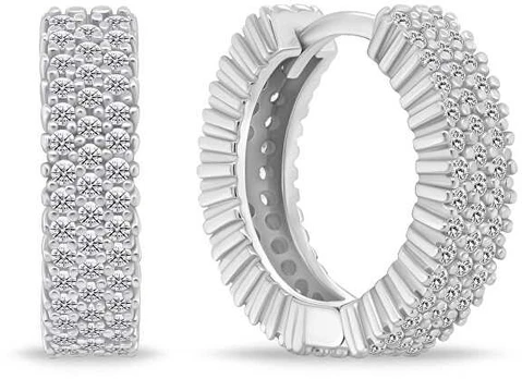 Brilio Silver Sparkling sidabrinis earrings EA1155W