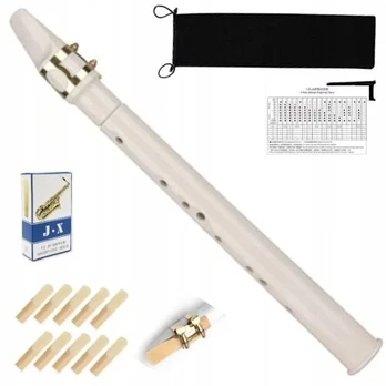 Kazoo Polska Jx Pocketsax kišeninis saksofonas, baltas